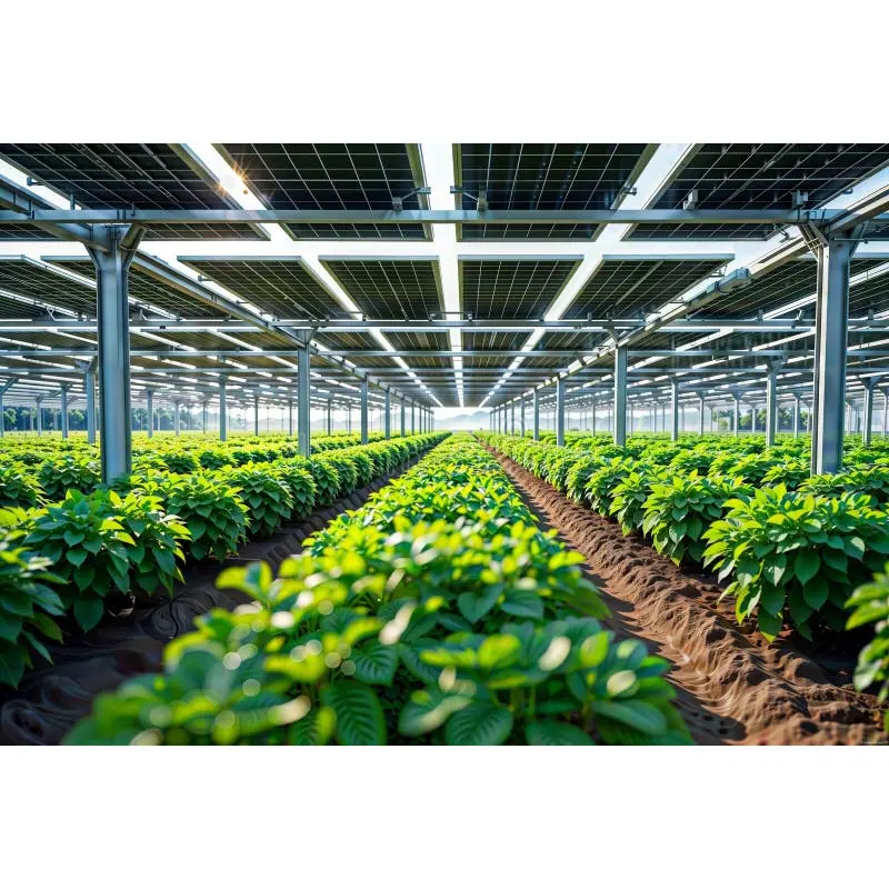 Agrivoltaic Günəş İstixana Sistemi
